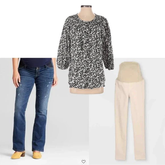 6-Piece Maternity Clothing Bundle (Pick Your Size) - Image 3