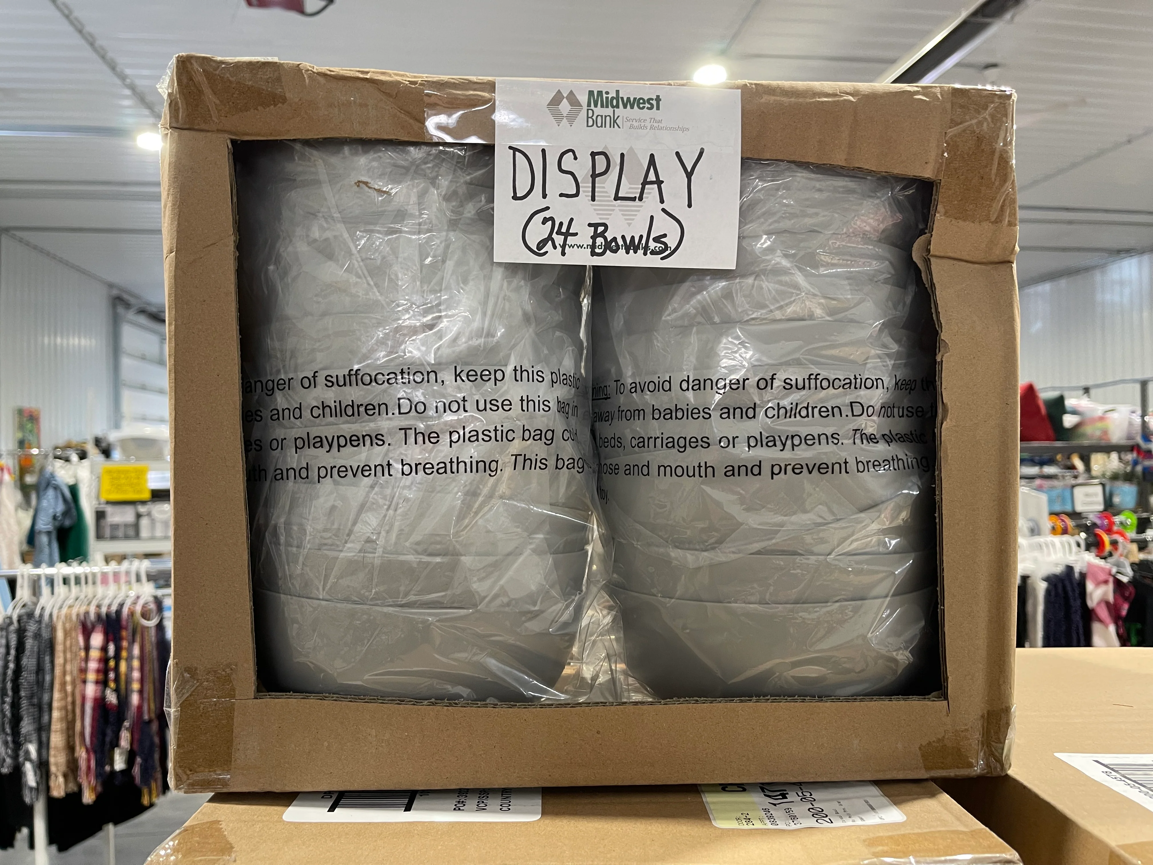 Case of 24 Plastic Cereal Bowls - Image 2