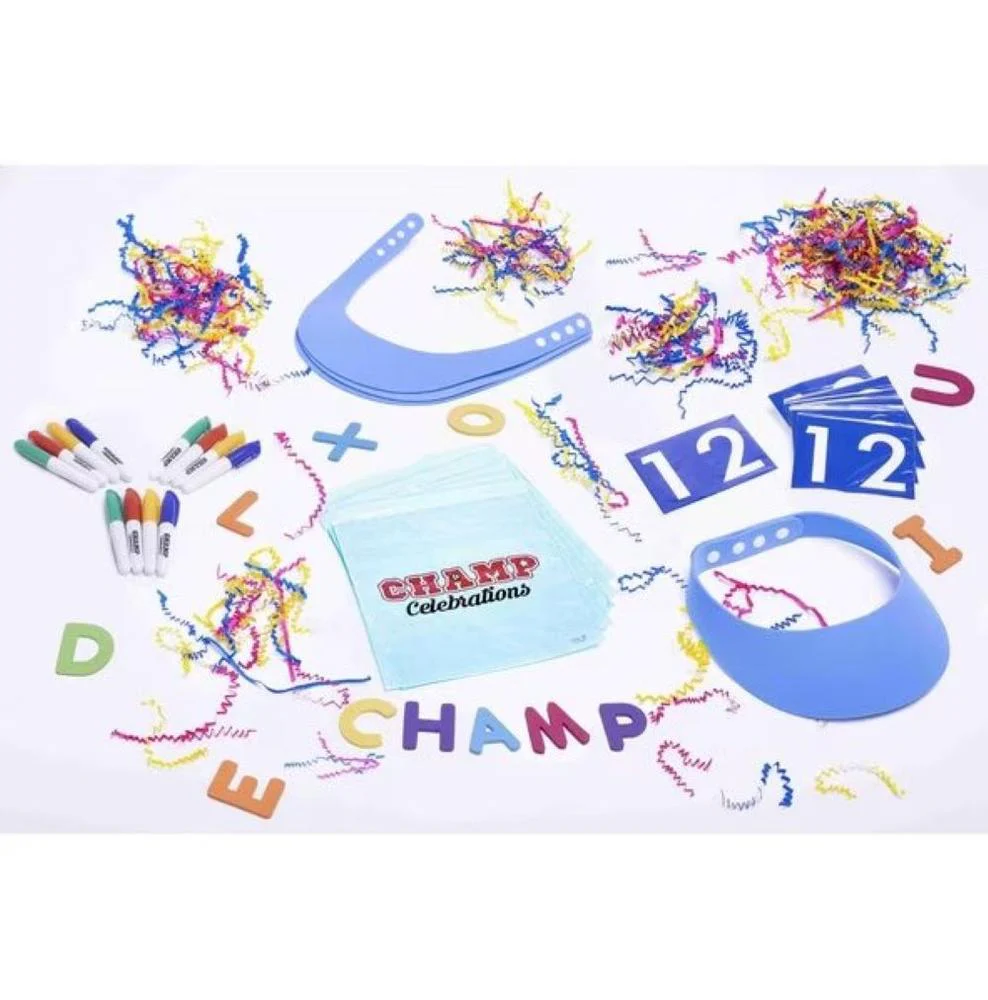 Champ Celebrations Visor Activity Craft Set - Image 2