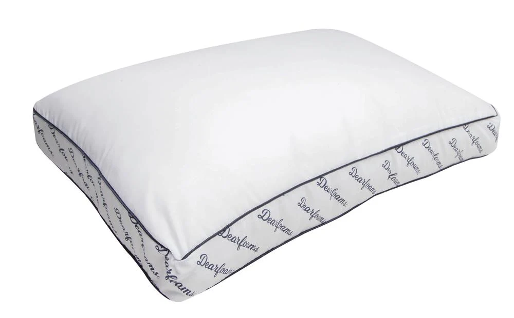 Dearfoam 3" Gusset Standard/Queen Size Bed Pillow
