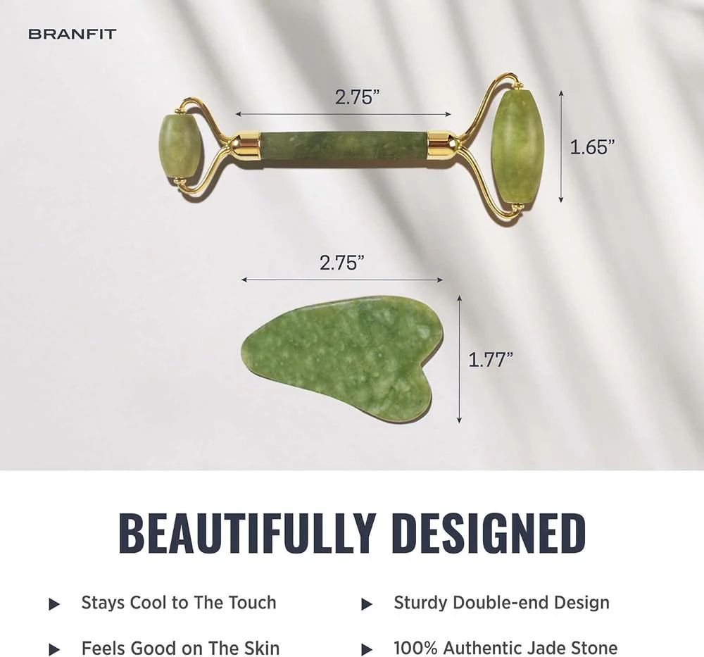 Jade Roller and Gua Sha Massage Tool - Image 5