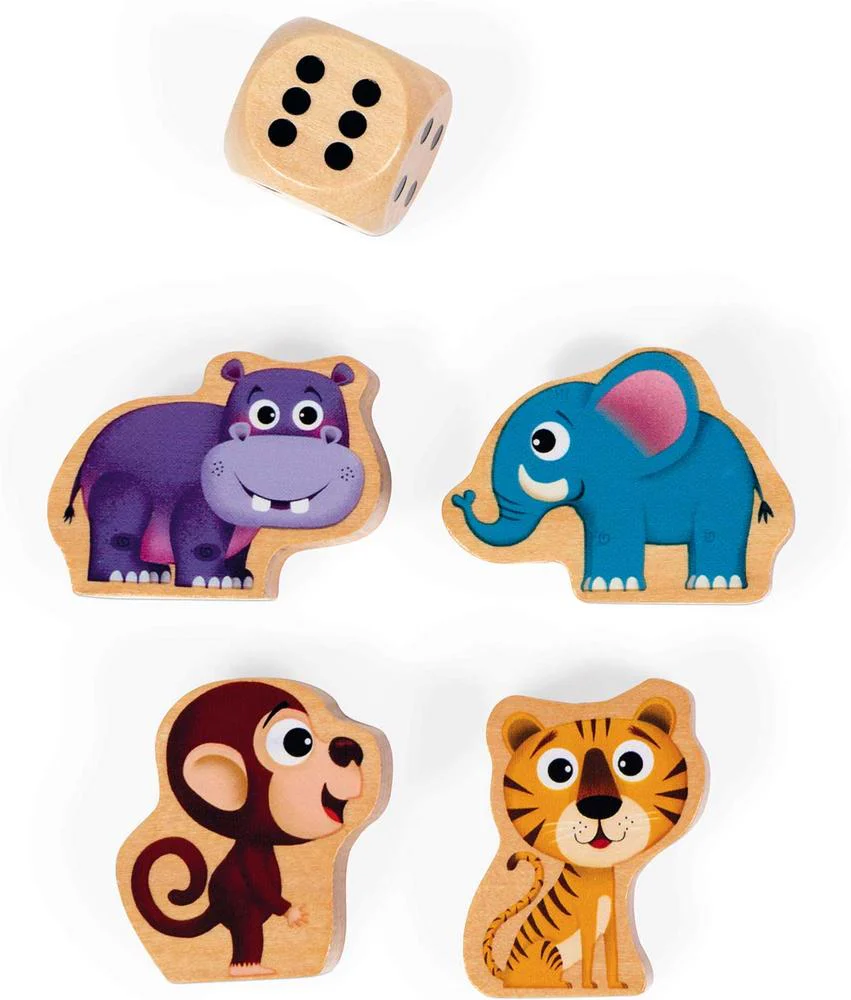 Janod Jungle Racing Board Game - Image 3
