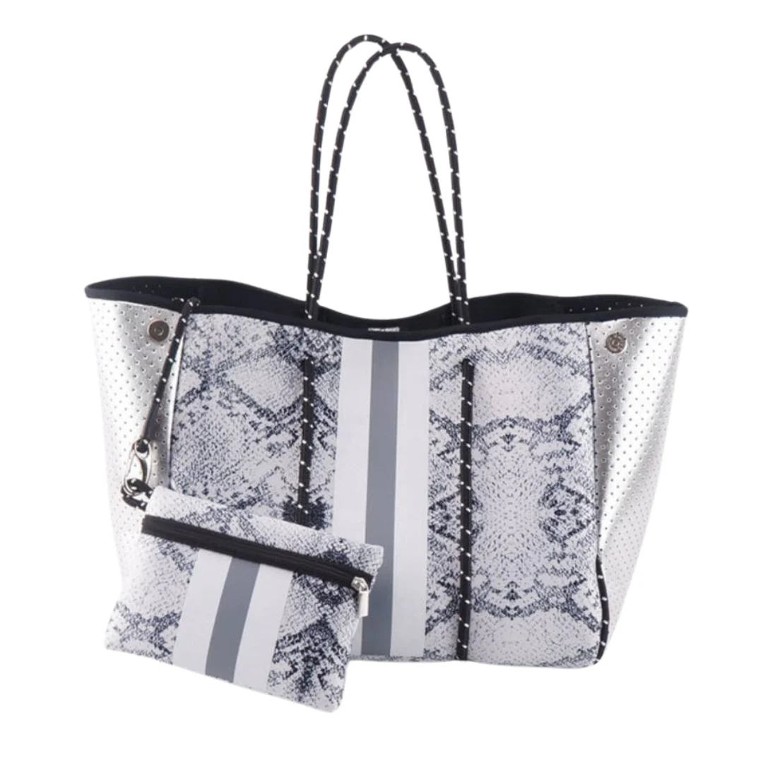Neoprene Tote Collection Rope Bag With Pouch - Image 5