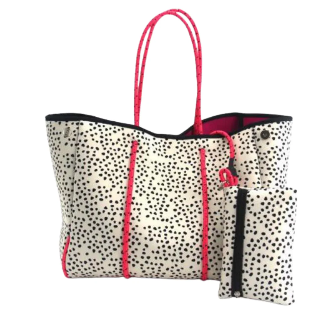 Neoprene Tote Collection Rope Bag With Pouch - Image 7