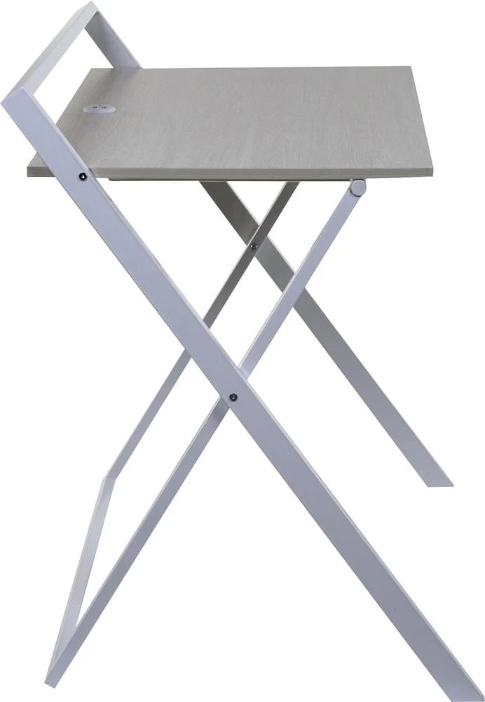 OneSpace Folding Desk with USB Charger - Image 3