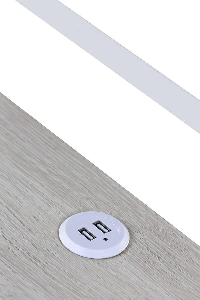 OneSpace Folding Desk with USB Charger - Image 4