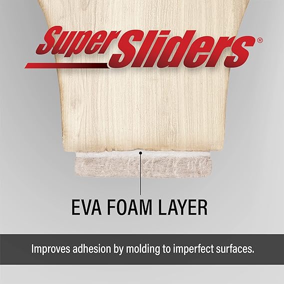 Super Sliders Self-Stick Furniture Felt Pads & Cabinet Bumpers - 440-piece - Image 4